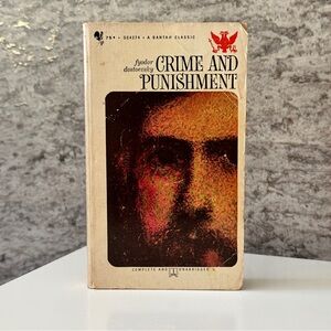 Book: Crime and Panishment by Fedor Dostoevsky paperback  -preowned